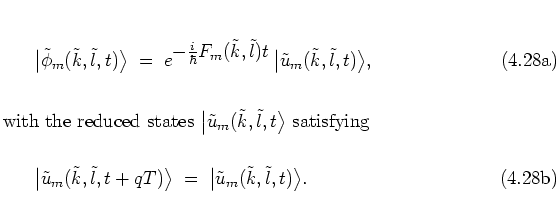 \begin{subequations}
\begin{equation}
\big\vert \tilde{\phi}_m(\tilde{k},\tilde...
...ert \tilde{u}_m(\tilde{k},\tilde{l},t ) \big> .
\end{equation}\end{subequations}
